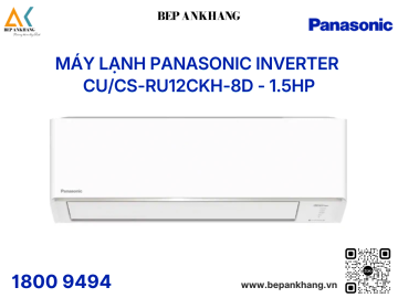 Máy lạnh Panasonic Inverter 1.5HP - CU/CS-RU12CKH-8D